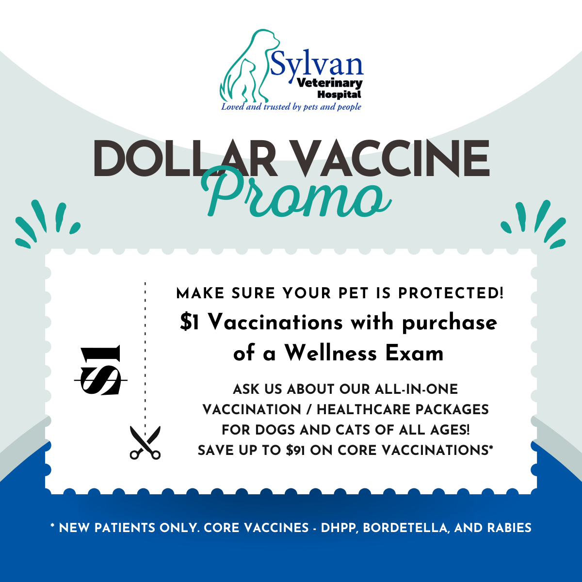 ​​​​Dollar Vaccines at Sylvan Vet